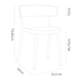 thumbnail of Resol CASINO Chaise Intérieur, Extérieur Set 2 Gris Foncé