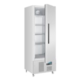 thumbnail of Congelador de 1 porta, Slimline, aço inoxidável, refrigeração a ar, com fechadura, Polar 440L G591