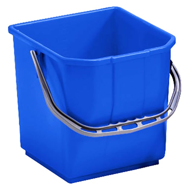 Seau en moplen bleu de 25 Lt.
