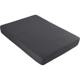 thumbnail of Vency Premium Jersey Spannbettlaken 180x200cm Anthrazit - Spannbetttuch 100% Baumwolle, Bettlaken 180x200 Bis 35 cm Matratzenhöhe Anthrazit
