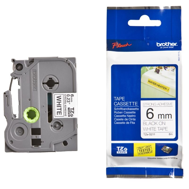 brother TZe-Tape TZe-S261 Schriftband extra stark,