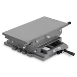 thumbnail of EBERTH Kreuztisch 200x360 mm, 2-Achsen Schraubstock aus Gusseisen/Stahl für Bohr- & Fräsarbeiten, Koordinatentisch