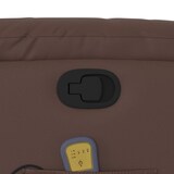 thumbnail of vidaXL Massagesessel Braun Kunstleder