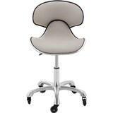 thumbnail of physa Rollhocker mit Lehne - 470 - 590 mm - 150 kg - Grau