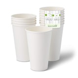 thumbnail of greenbox - Pappbecher 400 ml / 16 oz, Ø 90 mm, weiß, 1000 St.