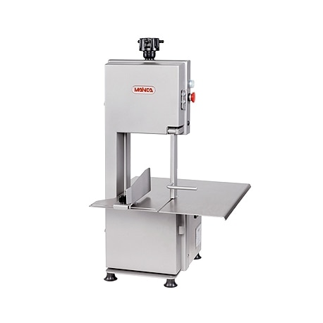 Sierra Mainca BC-1800 con chasis indeformable, Monofásico, Brazo empujador