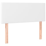 thumbnail of vidaXL Boxspringbett mit Matratze & LED Weiß 100x200 cm Kunstleder