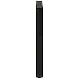 thumbnail of vidaXL Esstisch Beine V-Form 3 Stück Schwarz 70x(72-73,3) cm Stahl