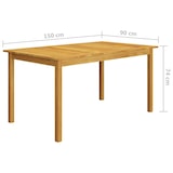 thumbnail of Helloshop26 - Conjunto de comedor de jardín exterior de 7 piezas muebles grises 02_0013958