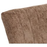 thumbnail of Sitzbank | HxBxT 90x160x60cm | Sitzhöhe 48cm | Rückenlehne Stoff/Textil Chenille Metall 160cm | Braun | Esszimmerbank Bank Polsterbank