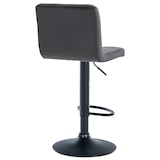 thumbnail of Conjunto de 2 bancos de bar Veludo do Peru preto/preto