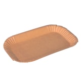 thumbnail of 800 Pappschalen Currywurst Pommes Imbissschalen Bio60 Frischfaser braun fettdicht 15x23x2cm