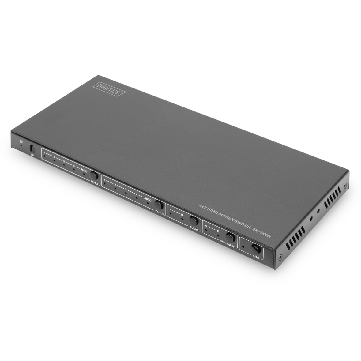 Digitus 4x2 HDMI Matrix Switch, 4K/60Hz