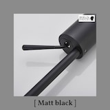 thumbnail of Lydia | Hotel Gastro Schwarz Badarmatur | Edelstahl Wasserhahn Für hohe Waschbecken |Mischbatterie 2 Anschlüsse | Hochdruck Armatur hoch |Badezimmer