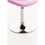 thumbnail of Stuhl Emil Kunstleder pink