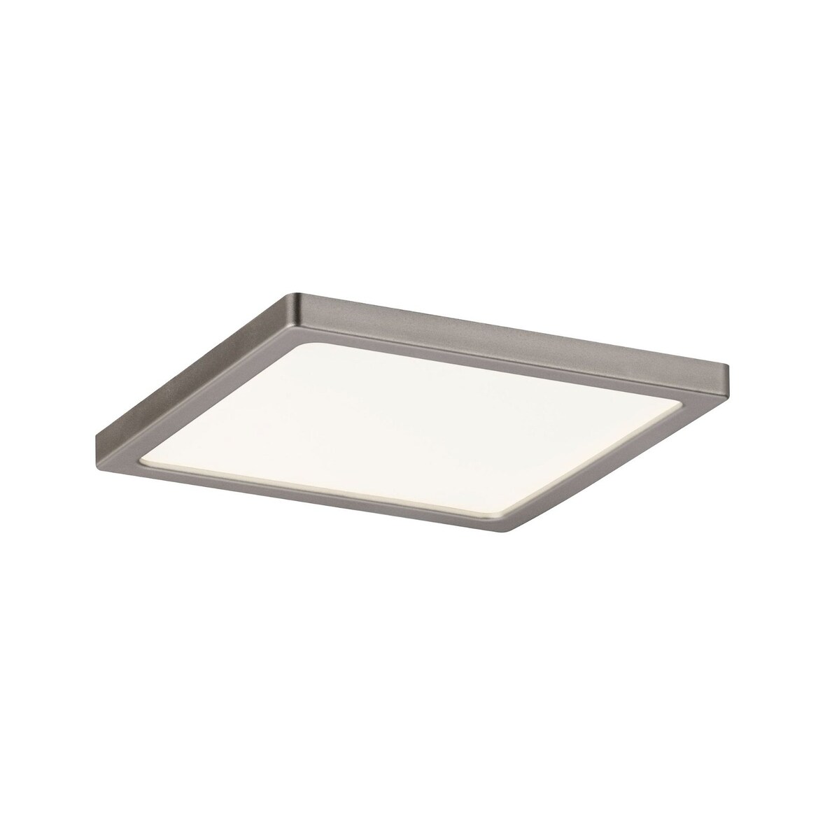 Paulmann LED Einbaupanel Areo IP44 eckig 120x120mm 3000K Nickel matt dimmbar 92940