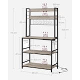 thumbnail of Helloshop26 - Estante de cocina con regleta soporte para microondas estante de almacenamiento con panel de malla de alambre 14 12_0005668