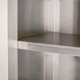 thumbnail of Romux® Armário de Parede em Aço Inoxidável com Portas de Correr 1400x400x600 mm Desmontável | Móvel de Parede Suspenso | Armário Suspenso Cozinha