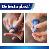 thumbnail of Pansement doigtiers bleu en textile X30 - Detectaplast