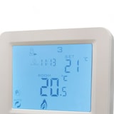 thumbnail of Cronotermostato digitale con programmazione settimanale e giornaliera per riscaldamento