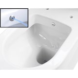 thumbnail of Stand-WC Bidet/Taharet Kombination inkl. Armatur heiß/kalt + Spülkasten + Deckel + Spülventil Komplett-Set