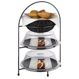 thumbnail of APS Serviergestell/Servierständer/Telleretagére/Tellerhalter -INDUSTRIAL-29 x 19,5 cm, H: 43 cm