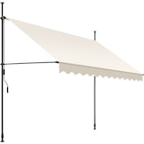 thumbnail of tectake Klemmmarkise mit Handkurbel, höhenverstellbar - 300 x 180 cm beige