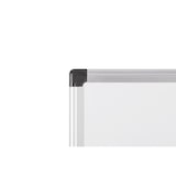thumbnail of Bi-Office Maya Licht Geruit Gelakt Staal Whiteboard Met Subtiele Aluminium Omlijsting En Pennenbakje, 150x100 cm