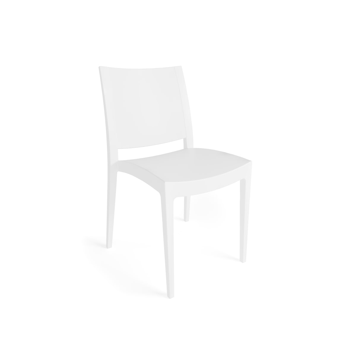 METRO PROFESSIONAL Gastro Stapelstoel Iluna, kunststof, wit