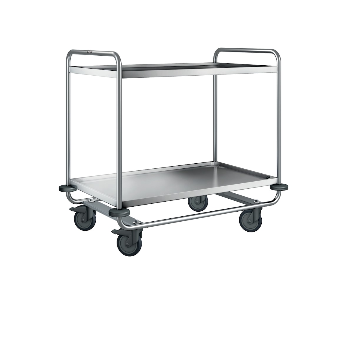 B.PRO Serveerwagen SW 10x6-2 in zware uitvoering met kunststoffen wielen.