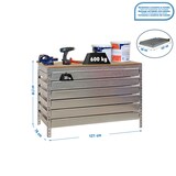 thumbnail of SimonRack Banco da lavoro per officina con cassetti, 1210x760 mm, 6 cassetti, Portata 600 kg, Zincato - BT-5