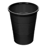 thumbnail of MONOUSO - Plastic PP Herbruikbaar Beker Zwart 240ml (500 Stuks)