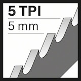 thumbnail of Säbelsägeblatt S 1531 L, Top for Wood, 2er-Pack