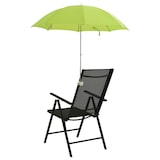 thumbnail of Parasols de chaise de camping 2 pcs Vert 105 cm Modèle Soleil Siesta