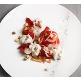 thumbnail of iSi Distributeur de crème Gourmet Whip Plus, acier inoxydable, Ø 8.5 x 27 cm, 0.5 L, argent/rouge