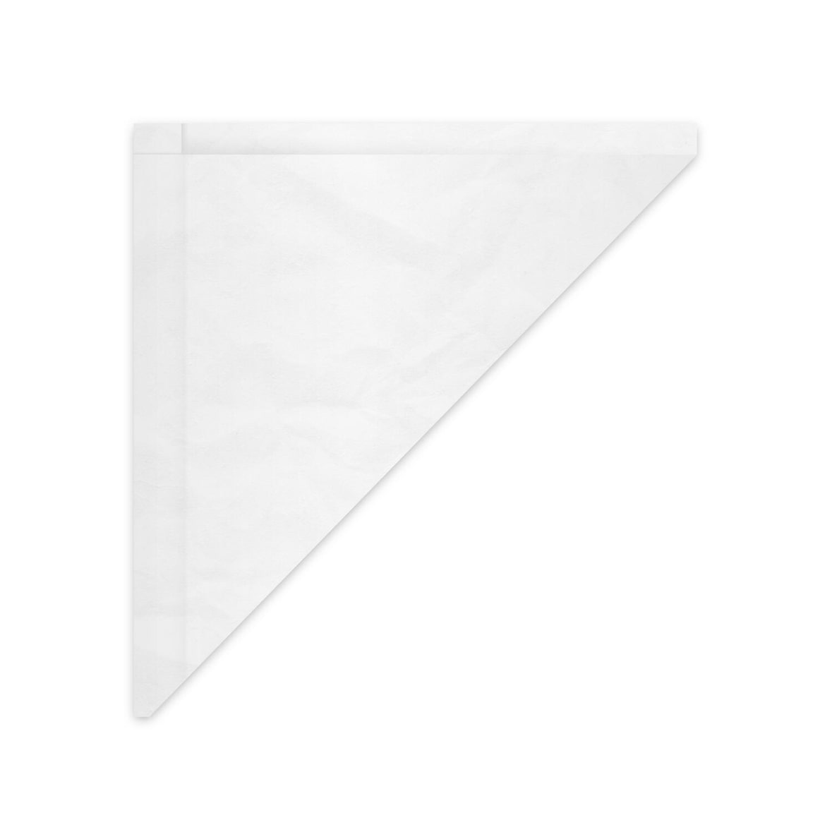 1000x Spitztüten 19x19cm weiß gefädelt geeignet für 125g