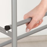 thumbnail of Sapateira de metal Max Home de 4 níveis 62-112x22x67 cm com barras extensíveis