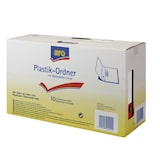 thumbnail of aro Ordner, Polypropylen, DIN A4, 75 mm, breit, rot, 10 Stück