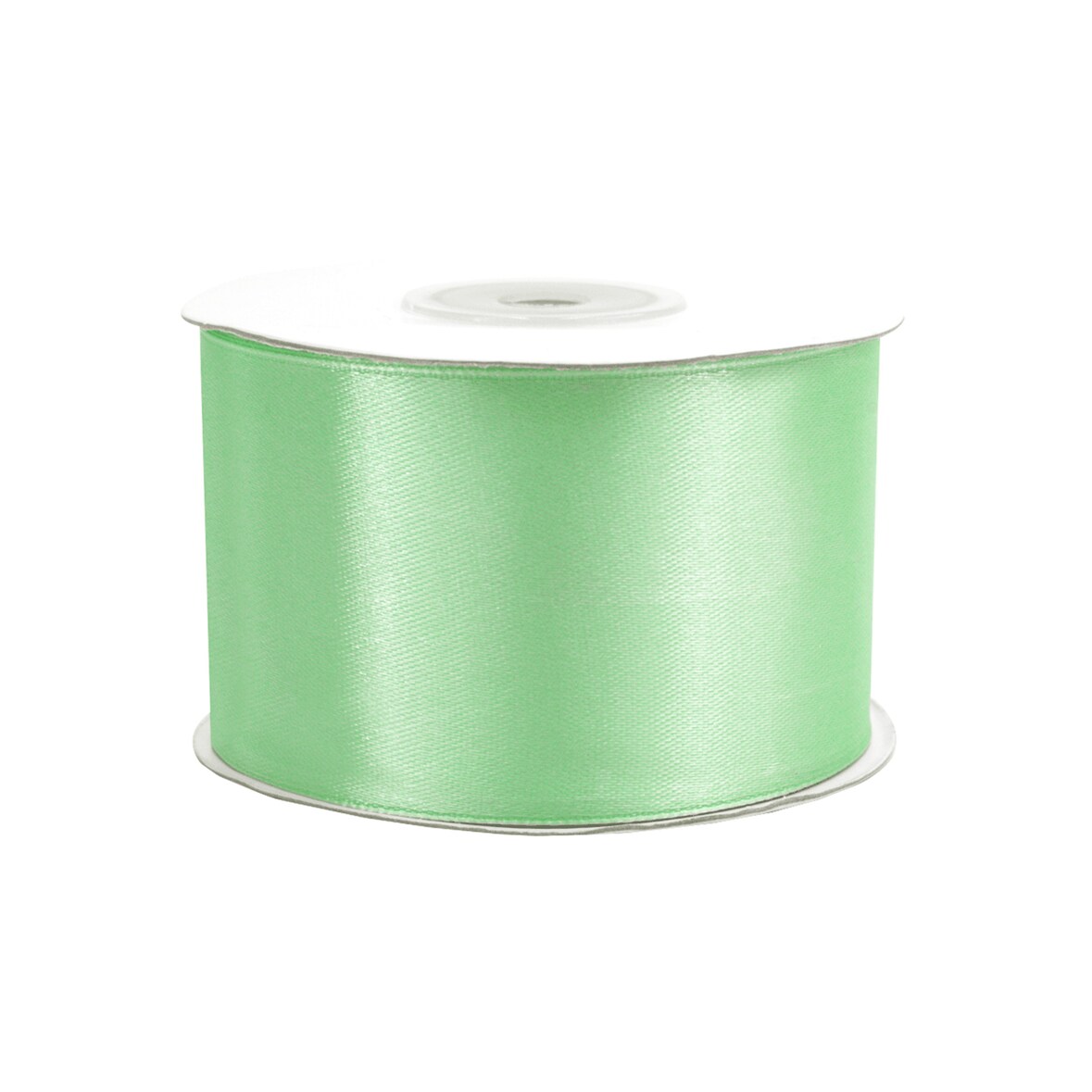 50mm Satinband 25m Schleifenband Geschenkband Dekoband Breites Stoffband Mint