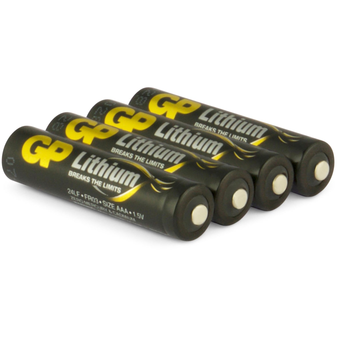 AAA Batterie GP Lithium 1,5V 4 Stück
