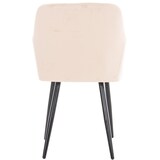 thumbnail of 2er Set Esszimmerstuhl Shila beige/Samt