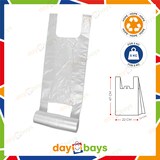 thumbnail of DayBays 1000 Stk. Knotenbeutel auf Rolle 5 Kg 22+12x47 cm  HDPE  Transparent Extra Stark