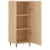 thumbnail of Helloshop26 - Buffet bahut commode armoire meuble de rangement organisateur cuisine salle de séjour salon sonoma 34,5 x 34 x 90 cm 02_0031546