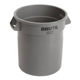 thumbnail of Rubbermaid Brute runde Mehrzwecktonne mit Belüftungskanälen | 37,9 Liter, HxØ 43,5x39,7cm | aus widerstandsfähigem Kunststoff (PE) | Grau von PROREGAL