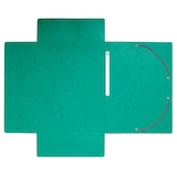 thumbnail of Exacompta  Cod. 17103H - Cartella 3 lembi con elastici Maxi capacity cartoncino lustré  425 g/mq - A4 verde - Confezione da  25 pz.
