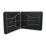 thumbnail of Pack 2 Mesas Plegables Rectangulares para Catering 180x74cm Negro Thinia Home
