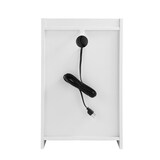 thumbnail of Home Nature Wohnkonzept Nachttisch mit Steckdose Schublade Tür Schlafzimmer Kommode modern 40 cm