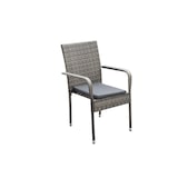 thumbnail of Merxx Barcelona Set 5tlg., 4 Sessel, 1 Tisch 150 x 90 cm, Stahl