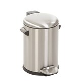 thumbnail of EKO RVS-afvalemmer Roestvrij-staal 235 mm 235 mm 290 mm zilver