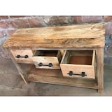 thumbnail of OPIUM OUTLET Möbel Kommode Schrank Sideboard CON-3D natur Mangoholz Massivholz